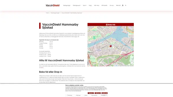 VaccinDirekt Hammarby Sjöstad