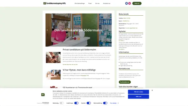 Tandläkare Hanna Marlevi, Södermalm