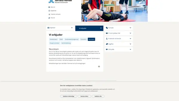 Neuroteam, Järfälla Rehab Nordväst
