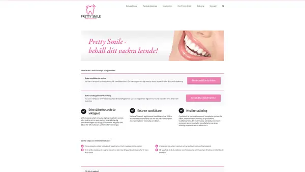 Pretty Smile AB Tandvård