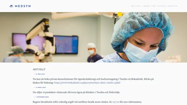 Medsyn Ögonklinik Tumba