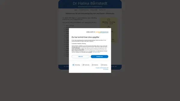 Halina Båmstedt Hudmottagning, Östermalm