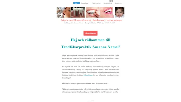 Tandläkarpraktik Susanne Namei