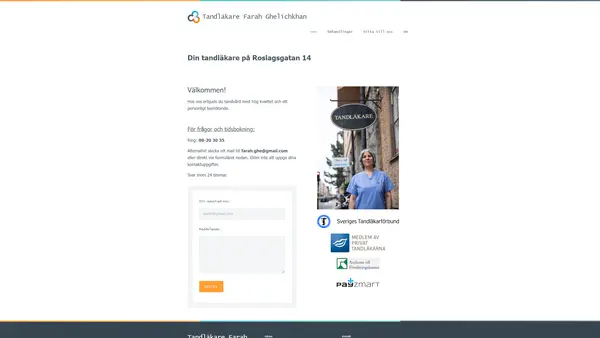F G Dental Care, Norrmalm