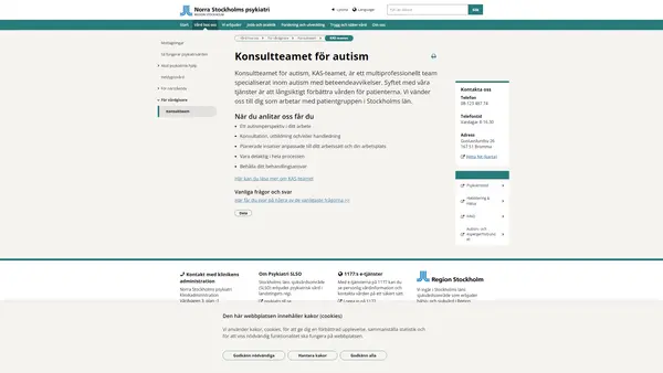 Specialistpsykiatrisk mottagning 2 Alvik, Psykiatri