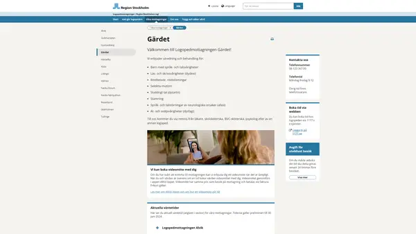 Logopedmottagningen Gärdet