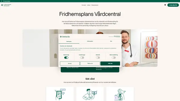 Doktor.se Fridhemsplans Vårdcentral, Kungsholmen