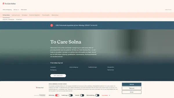 To Care Husläkarmottagning Solna Sundbyberg