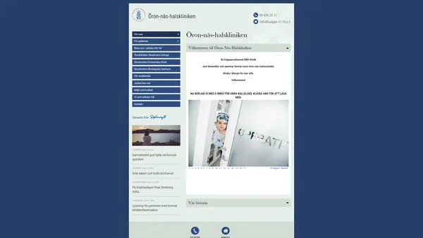 Öronkliniken Sophiahemmet, Östermalm