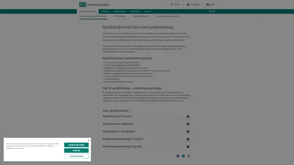 Språkförskola Sundbyberg, Danderyds sjukhus