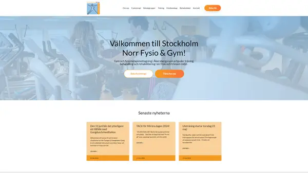 Stockholm Norr Fysio o Gym - Tommy Hansson, Österåker