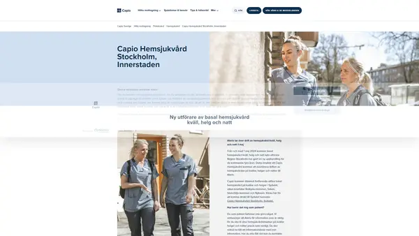 Capio Hemsjukvård Stockholm Innerstan, Hägersten/Liljeholmen