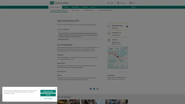 Specialistmödravård, Danderyds sjukhus