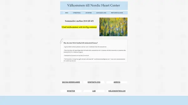 Nordic Heart Center - Morteza Rohani, Solna centrum