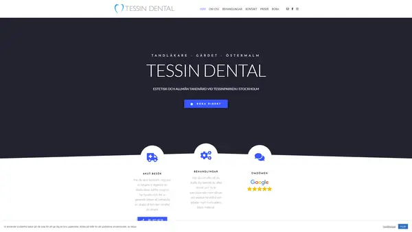 Tessin Dental, Östermalm