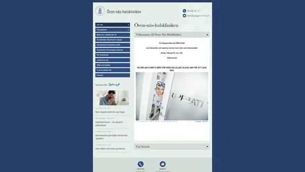 Öronkliniken Stockholm Lidingö