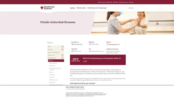 Primärvårdsrehab Bromma, Stiftelsen Stockholms Sjukhem
