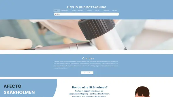 Afecto Älvsjö hudmottagning Torget