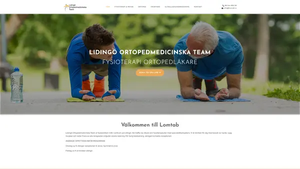 Lidingö Ortopedmedicinska Team - Miroslaw Grela