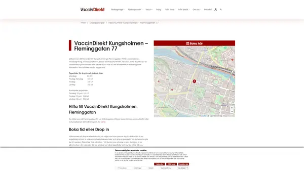 VaccinDirekt Kungsholmen - Fleminggatan 77