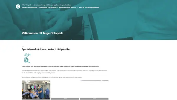 Telge Ortopedi Södertälje