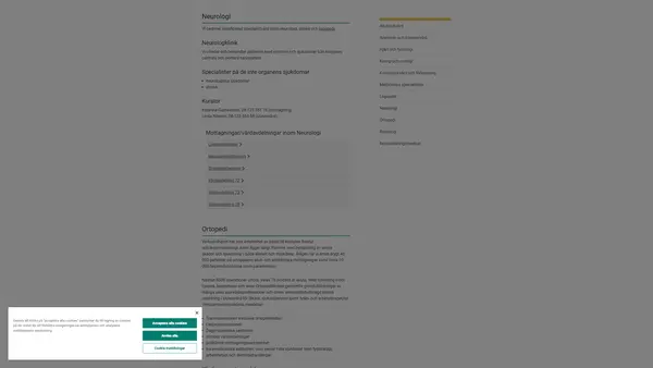 Neurologkliniken, Danderyds sjukhus