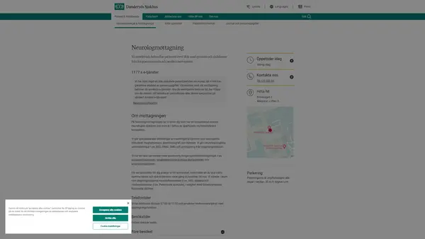 Neurologmottagning, Danderyds Sjukhus AB