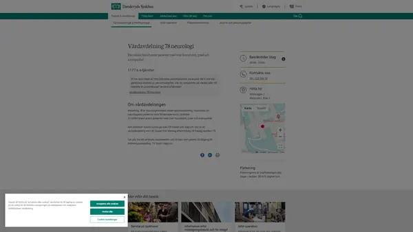 Vårdavdelning 78, Danderyds sjukhus