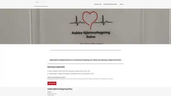 Aabba Hjärtmottagning Solna - Simin Roumina