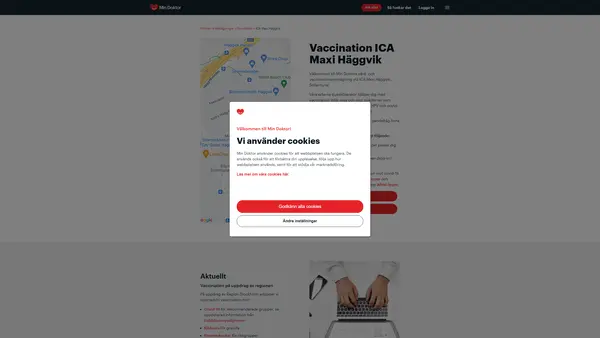 Min Doktor Vaccin ICA Maxi Häggvik
