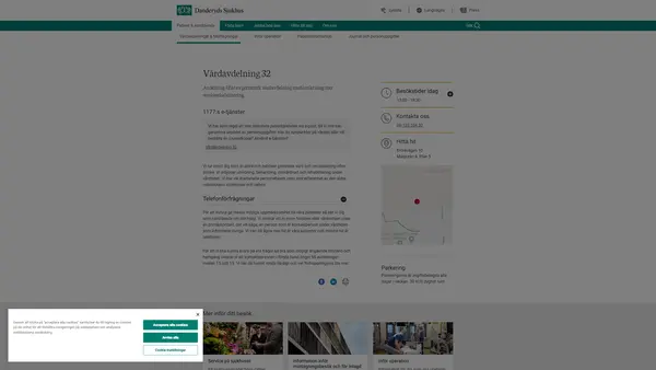Vårdavdelning 32 Geriatrik, Danderyds sjukhus