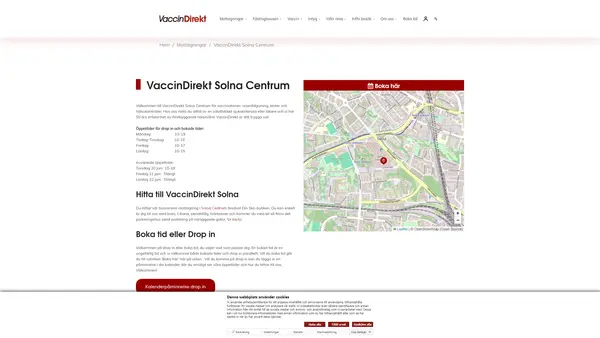VaccinDirekt Solna Centrum