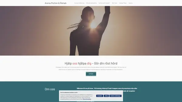 Arena Motion och Rehab - Maria Mörner