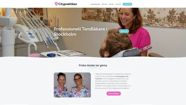 Citypraktiken Mun Och Kroppshälsa