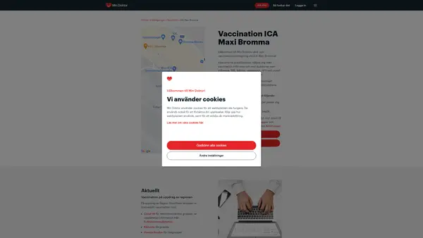 Min Doktor Vaccin ICA Maxi Bromma