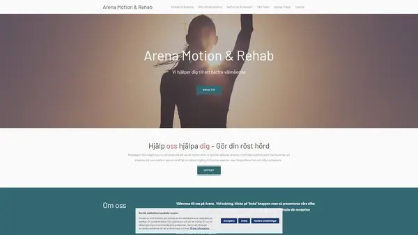 Arena Motion och Rehab - Peter Frejd, Nacka