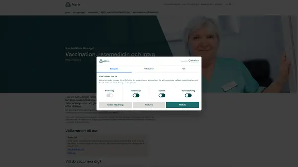 Aleris Vaccination och resemedicin, Norrmalm