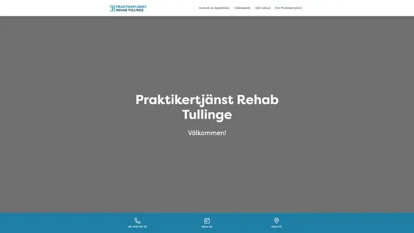 Praktikertjänst Rehab Tullinge, Botkyrka