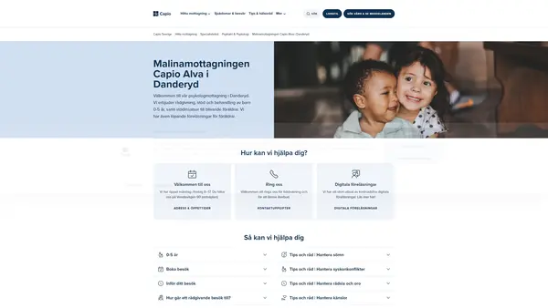 Malinamottagningen Capio Alva i Danderyd, Danderyd