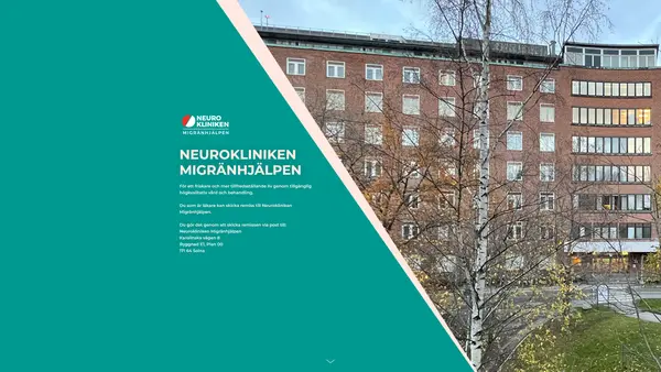 Neurokliniken Migränhjälpen, Solna