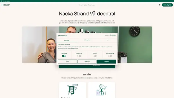 Doktor.se Nacka Strands vårdcentral