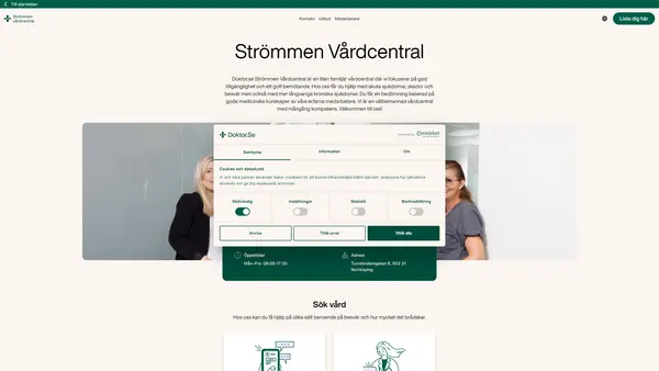Doktor.se Geria City vårdcentral, Norrköping