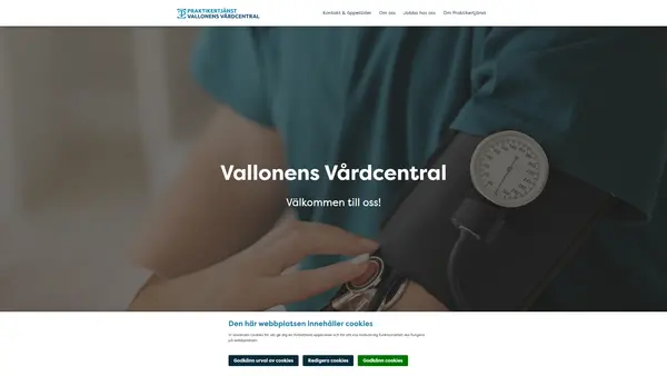 Praktikertjänst Vallonens Vårdcentral, Finspång