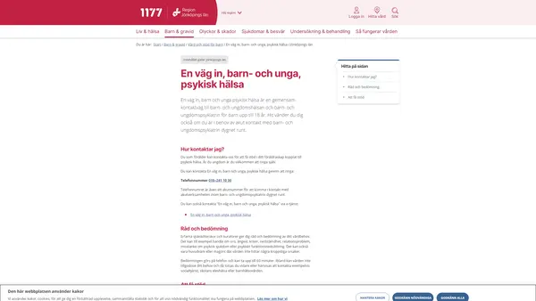 En väg in barn och unga psykisk hälsa