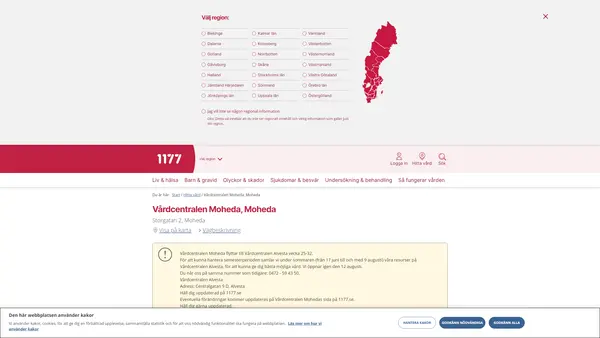 Vårdcentralen Moheda, Moheda
