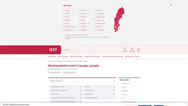 Allmänpsykiatrin enhet 3 Ljungby, Ljungby