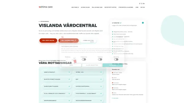 Vårdcentralen Achima Care Vislanda, Vislanda