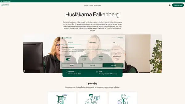 Distriktssköterskemottagningen Husläkarna Falkenberg