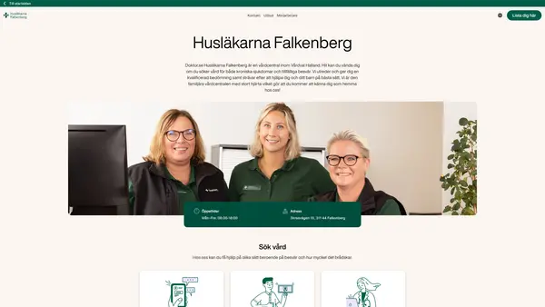 Barnavårdscentralen Husläkarna Falkenberg