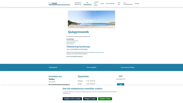 Sjukgymnastiken Neptunuskliniken, Varberg